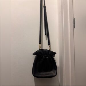 Black Bucket Bag